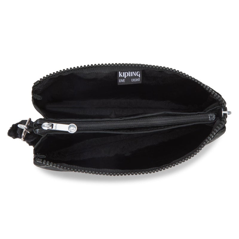 KIPLING KIPLING حقيبة كيبيلينغ النسائية كرييتيفيتي إكسترا لارج، مجموعة مستحضرات تجميل متعددة الاستخدامات، حقيبة تنظيم سفر خفيفة الوزن من النايلون، أسود نوار، إكسترا لارج أمريكي - Image 3